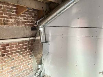 New HVAC Ductwork Installation